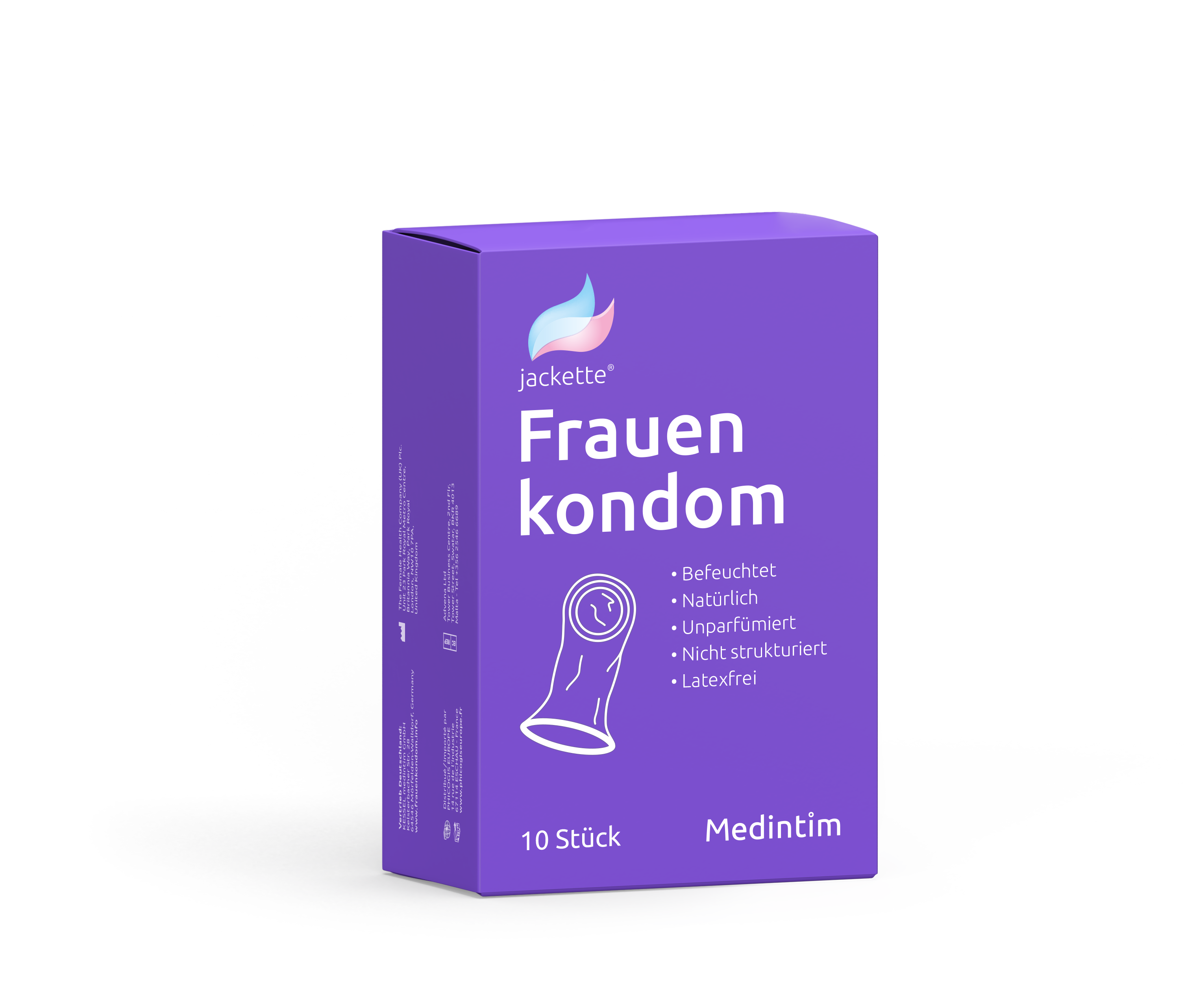 Frauenkondom Packung
