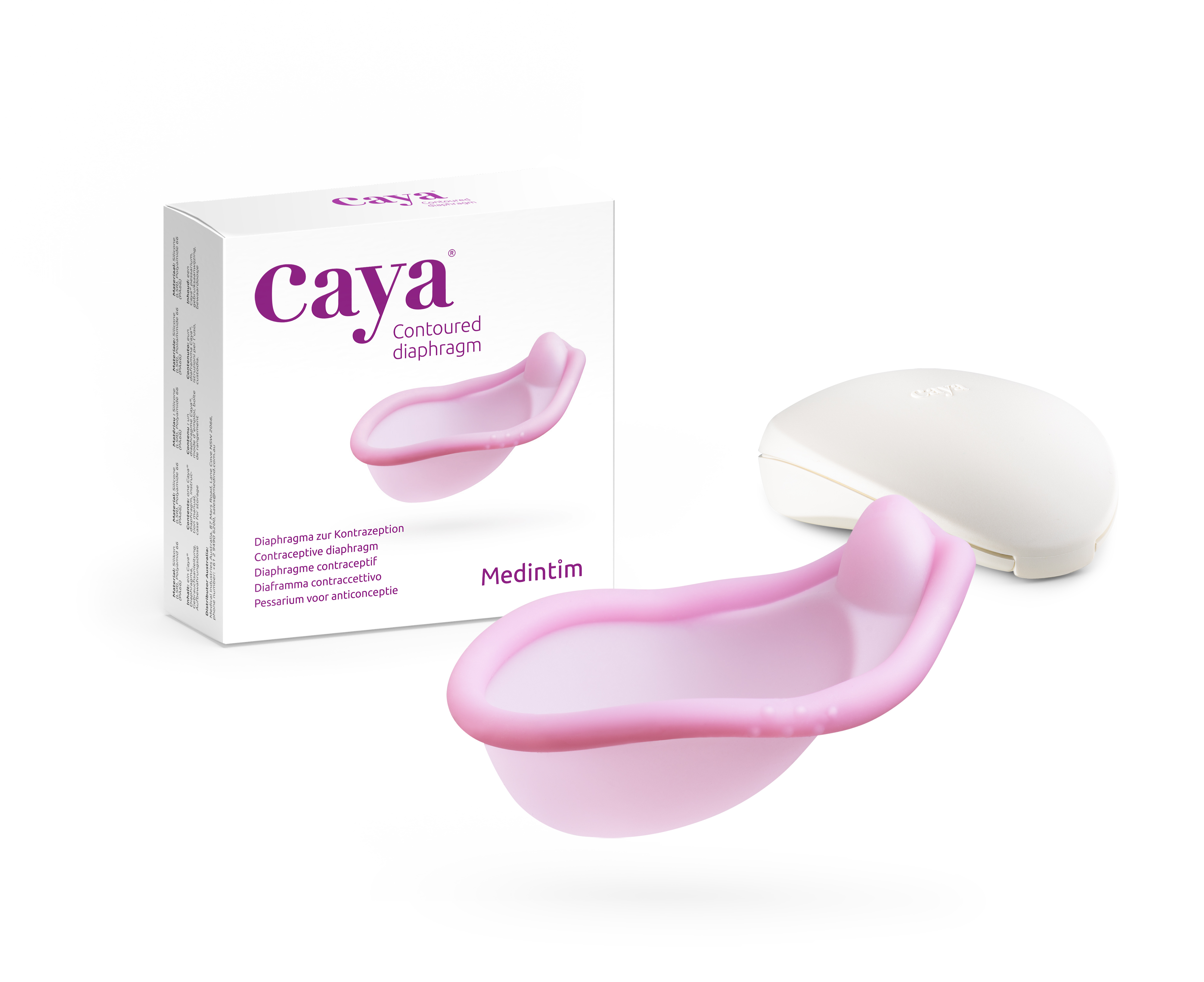 Caya® Diaphragma mit Aufbewahrungsbox