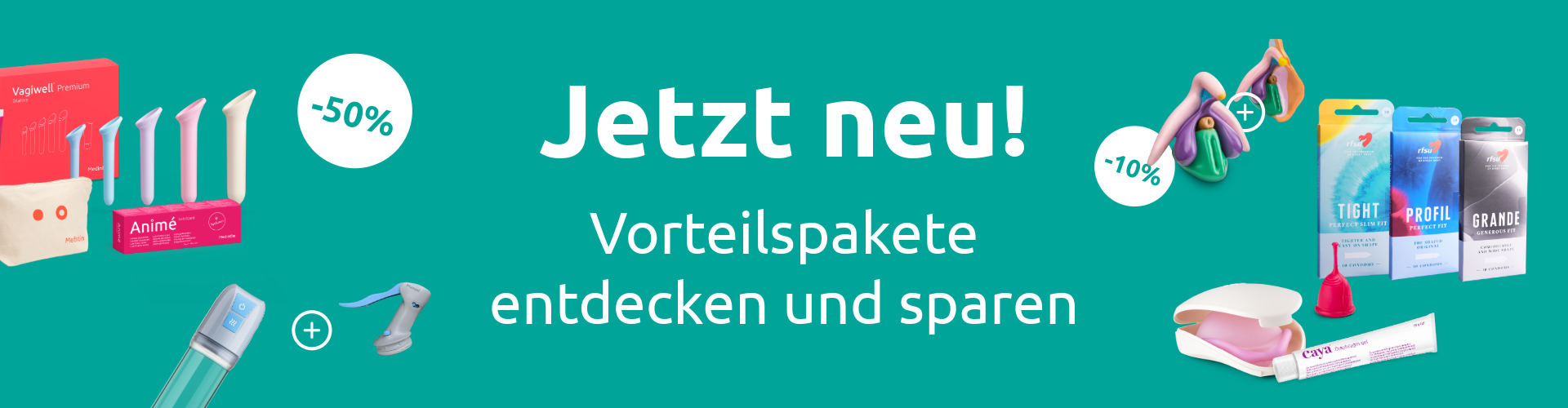 Vorteilsbanner von Medintim