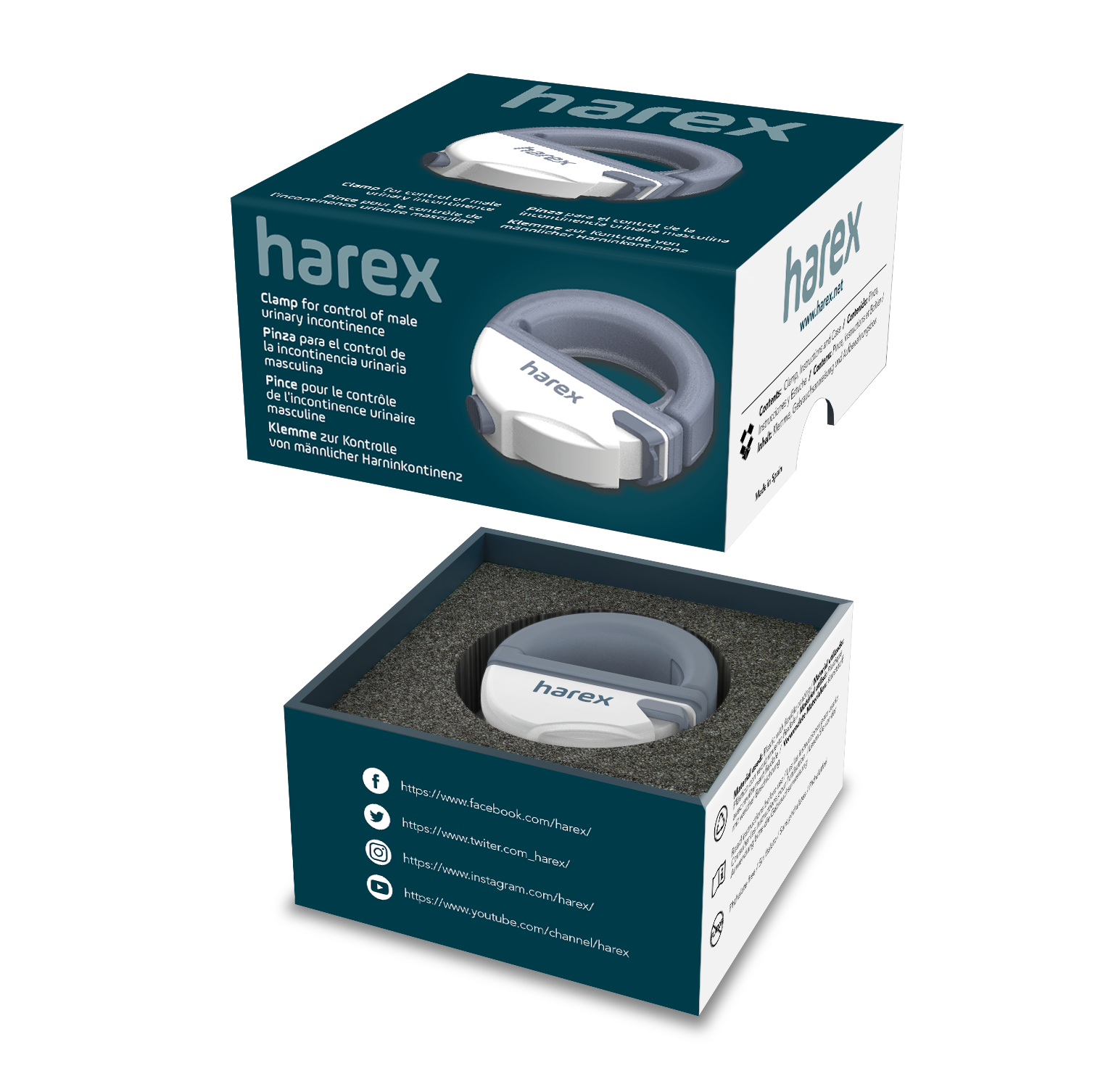 Harex® Inkontinenzklemme