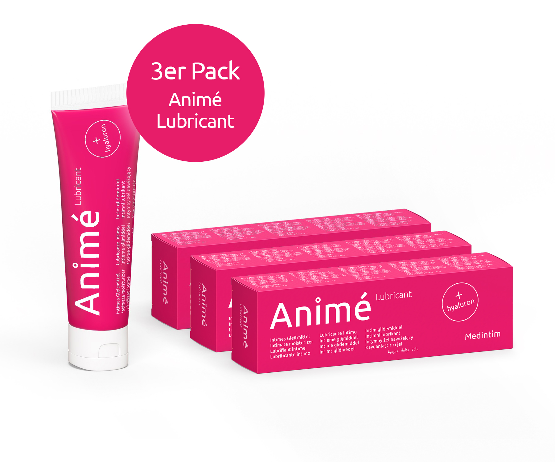 Animé Lubricant 3er Pack
