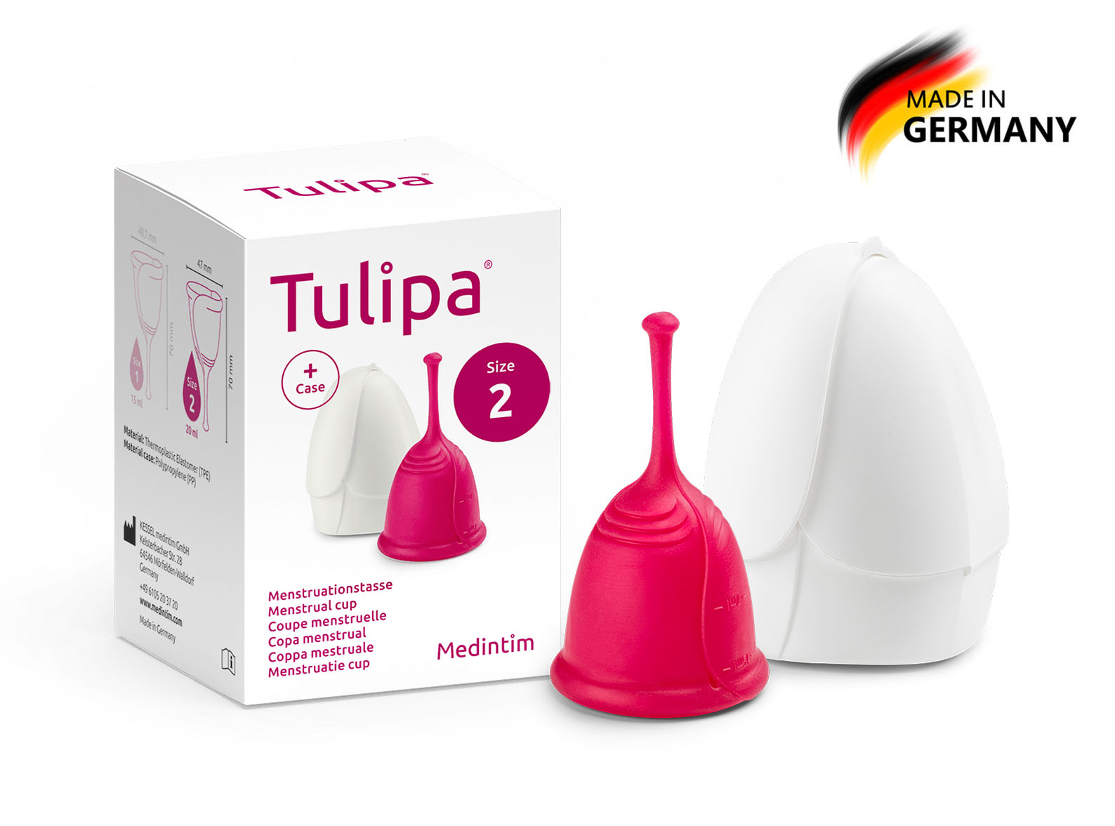 Tulipa Menstruationstasse