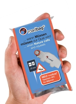 roadbag® | Taschen-WC für Männer und Jungen