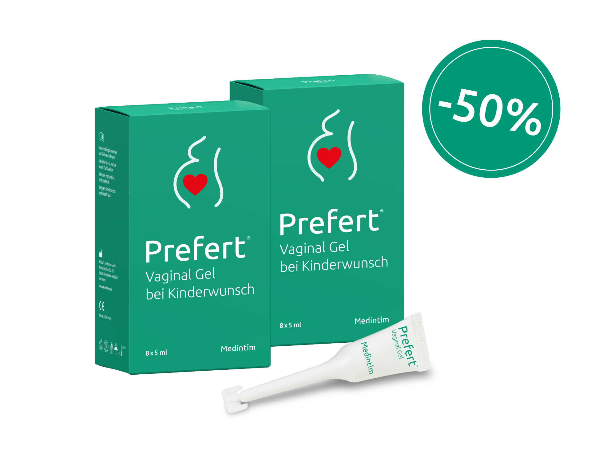 2 Kinderwunschpackungen 50% reduziert