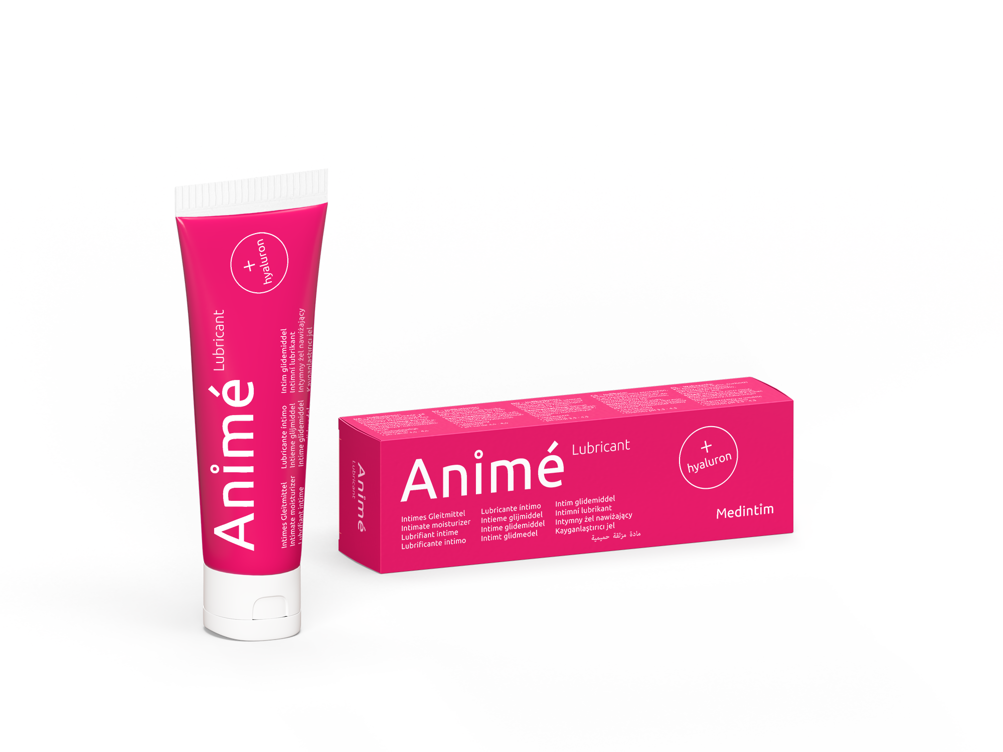 Anime Lubricant Gleitgel mit Verpackung