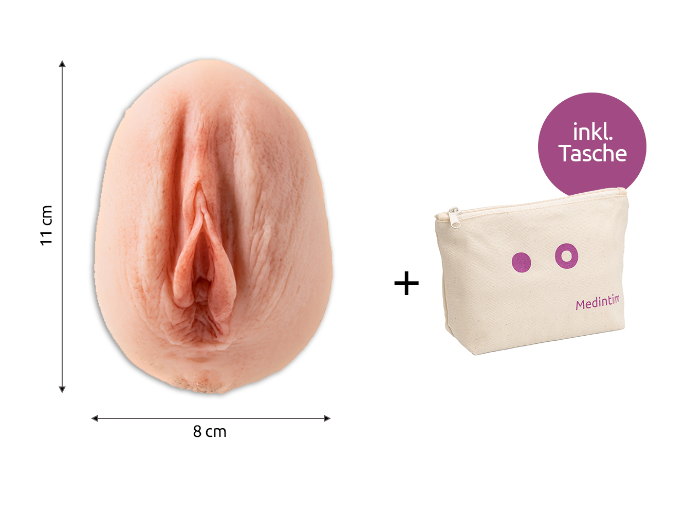 Vulva-Abdruck Modell
