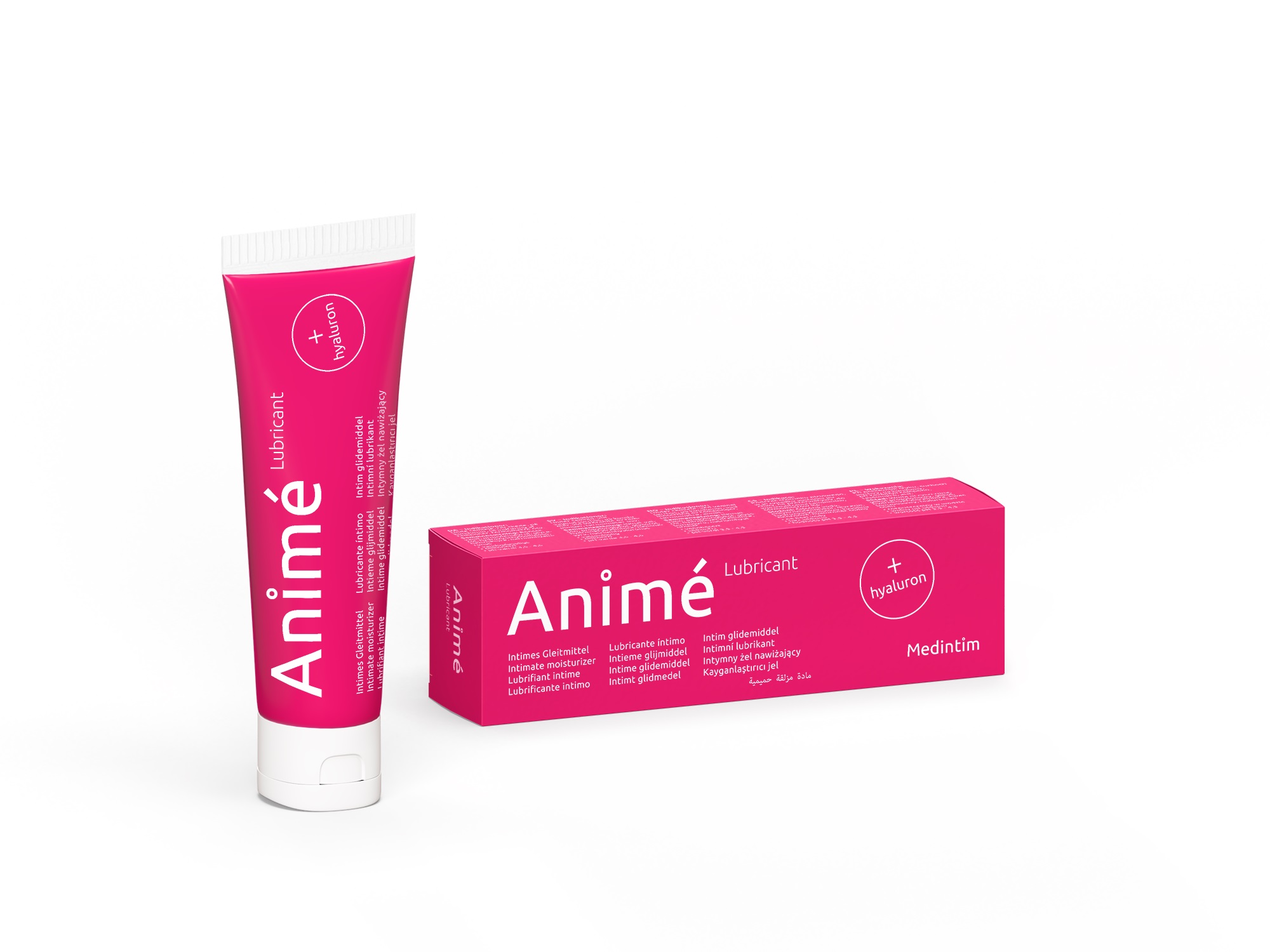 Anime Lubricant mit Verpackung