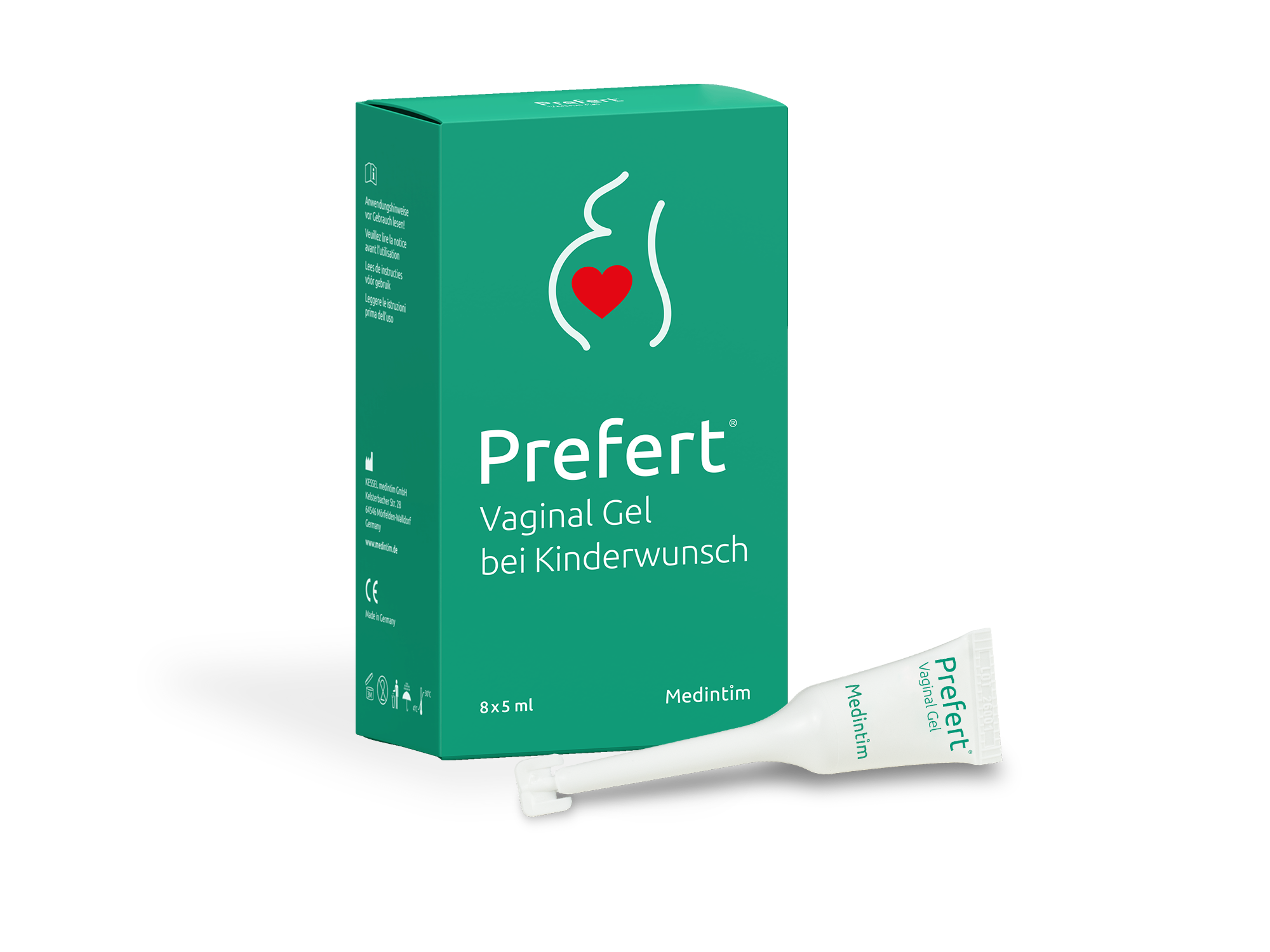 neue Prefert Verpackung mit Rektiole